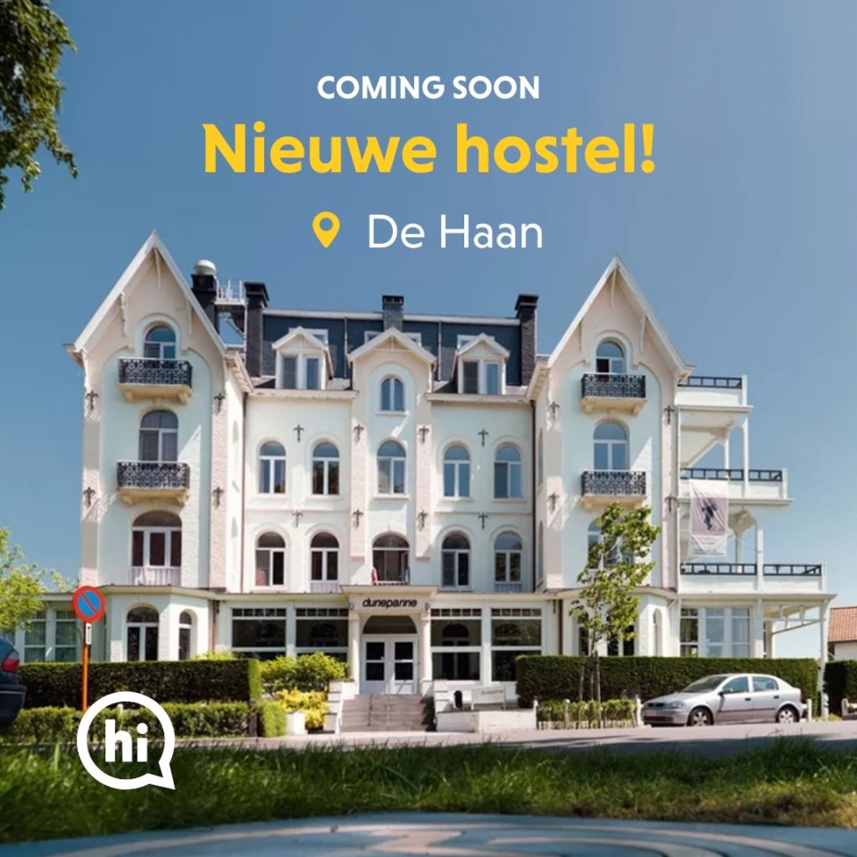 De Haan opening nieuw hostel HI Flanders Vlaamse Jeugdherbergen