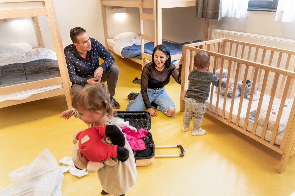 Familiekamer voor 4 personen met eigen badkamer