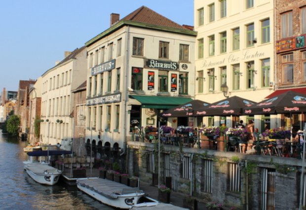 tour langs de biercafés van Gent