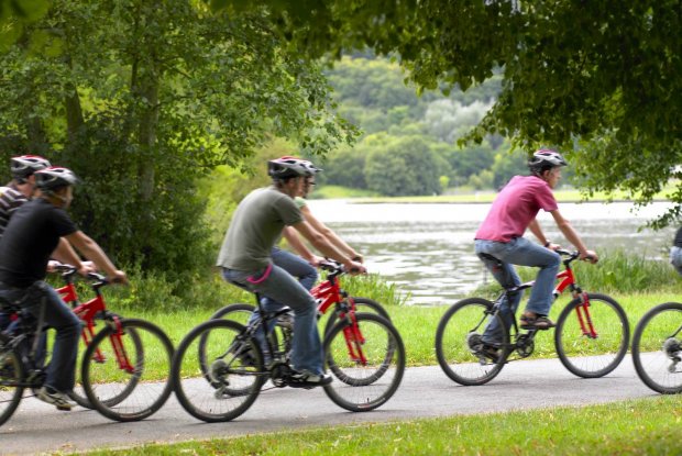 Groepsreizen in Luxemburg Groepje fietsers in Luxemburg